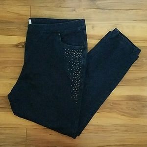 EUC Pajama Jeans skinny jeans size 1X